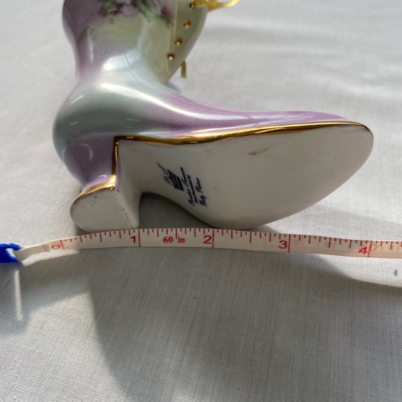 Vintage porcelain hand painted vases Betty Platner - Picture 6 of 9